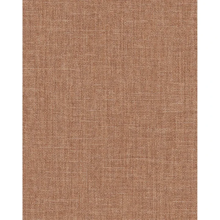 4140-3720 | Broadwick Rust Faux Linen Wallpaper