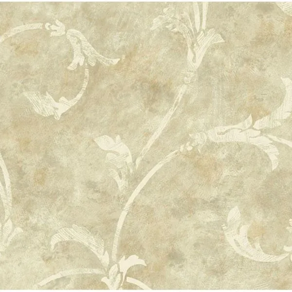 Brewster Home Fashions Bronze Scroll Wallpaper - SKU HAV40834