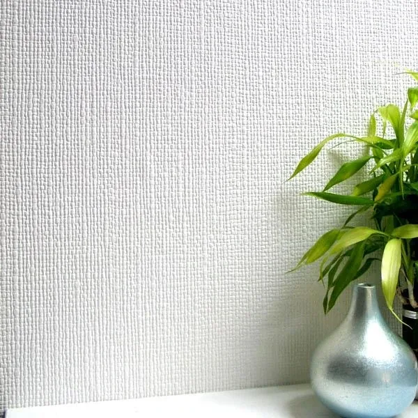 Brewster Home Fashions Brooke White Paintable Anaglypta Original Wallpaper - SKU 437-RD336