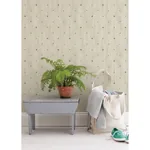 Brewster Home Fashions Bryndle Grey Barnstar & Sprigs Wallpaper - SKU CTR090611
