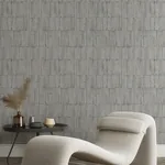 Brewster Home Fashions Buck Silver Horizontal Wallpaper - SKU 4096-560312