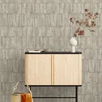 Brewster Home Fashions Buck Taupe Horizontal Wallpaper - SKU 4096-560329
