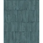Brewster Home Fashions Buck Teal Horizontal Wallpaper - SKU 4096-560336