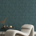 Brewster Home Fashions Buck Teal Horizontal Wallpaper - SKU 4096-560336