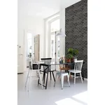 Brewster Home Fashions Burnham Black Brick Wall Wallpaper - SKU DD139138