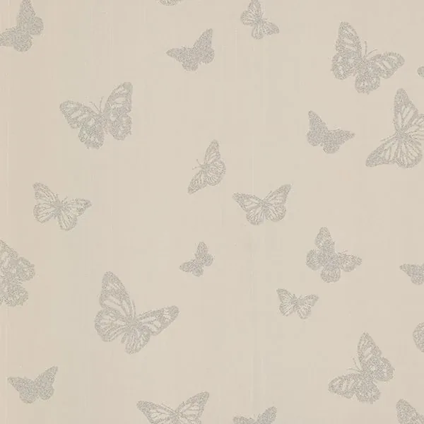 Brewster Home Fashions Butterfly Cafe Pearl Wallpaper - SKU 2686-20279