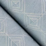 Brewster Home Fashions Button Block Blue Geometric Wallpaper - SKU 3125-72305