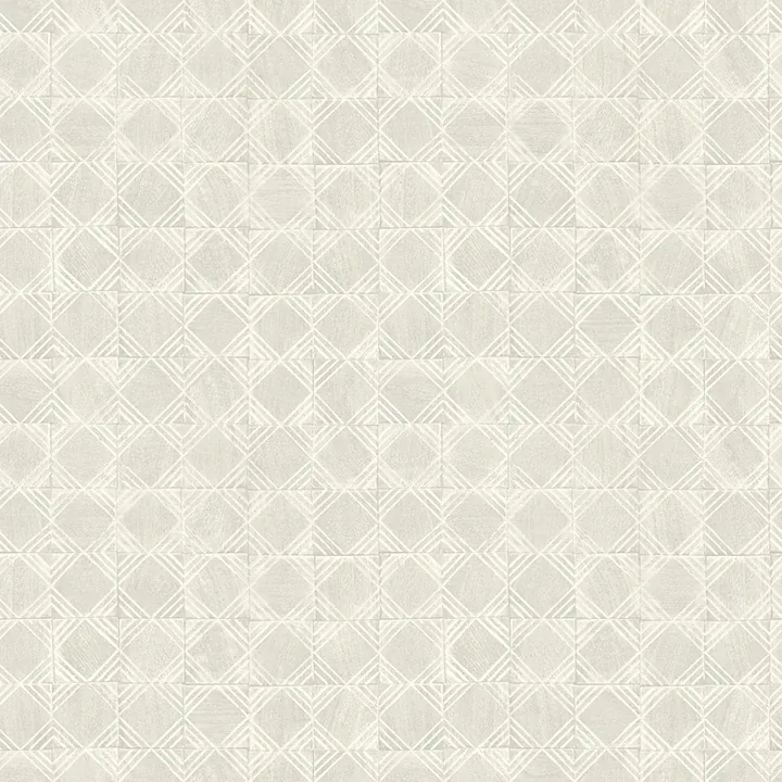 3125-72309 | Button Block Light Grey Geometric Wallpaper