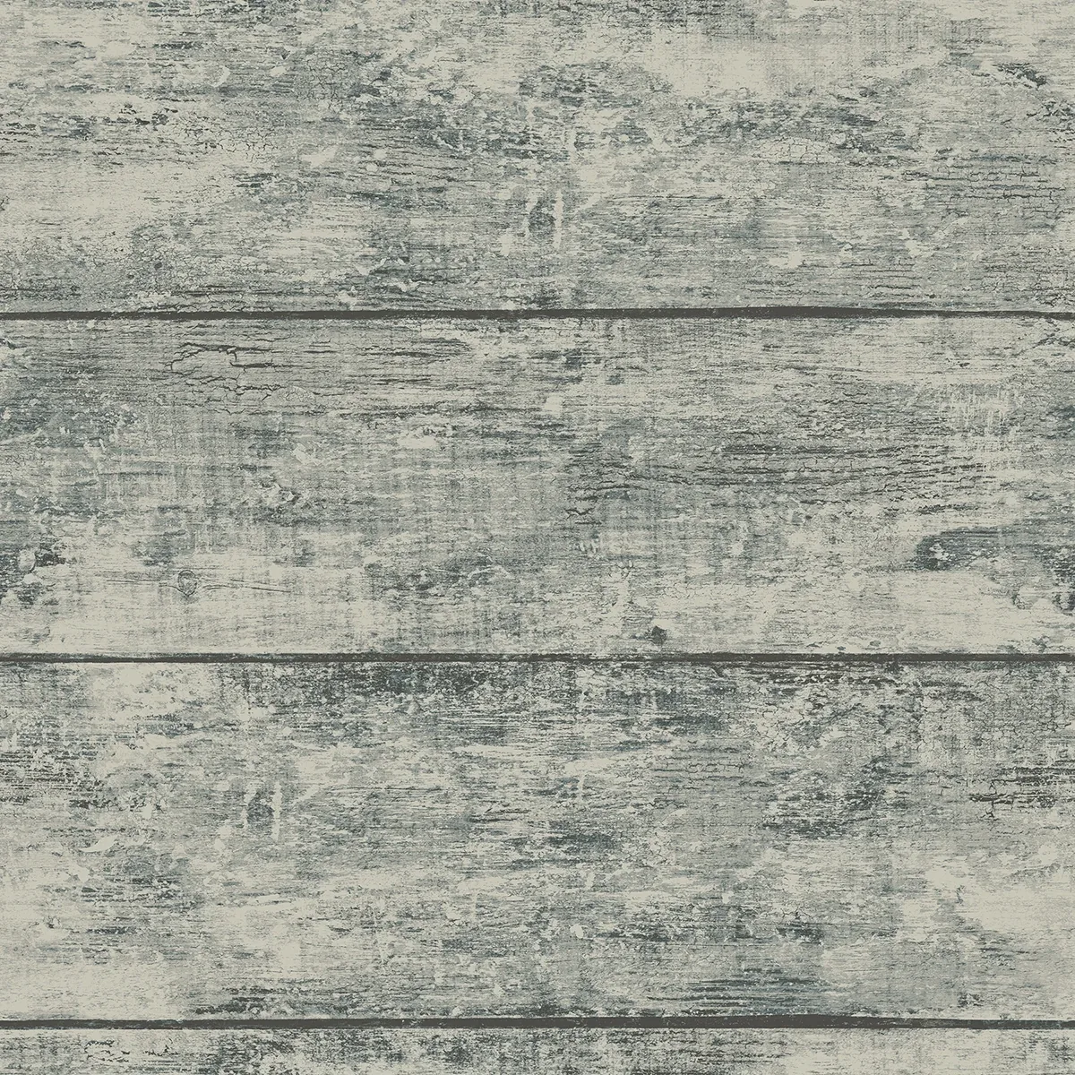 3124-13973 | Cabin Teal Wood Planks Wallpaper