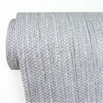 Brewster Home Fashions Cahaya Silver Woven Wallpaper | Wallpaper Twins Brewster Home Fashions Cahaya Silver Woven Wallpaper - SKU 4015-3443-28