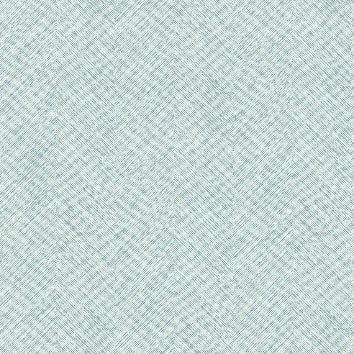Brewster Home Fashions Caladesi Teal Faux Linen Wallpaper - SKU 3120-13672
