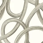 Brewster Home Fashions Calix White Twisted Geo Wallpaper - SKU CEP50127W