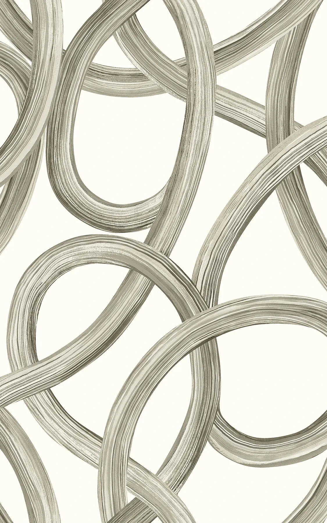 Brewster Home Fashions Calix White Twisted Geo Wallpaper - SKU CEP50127W