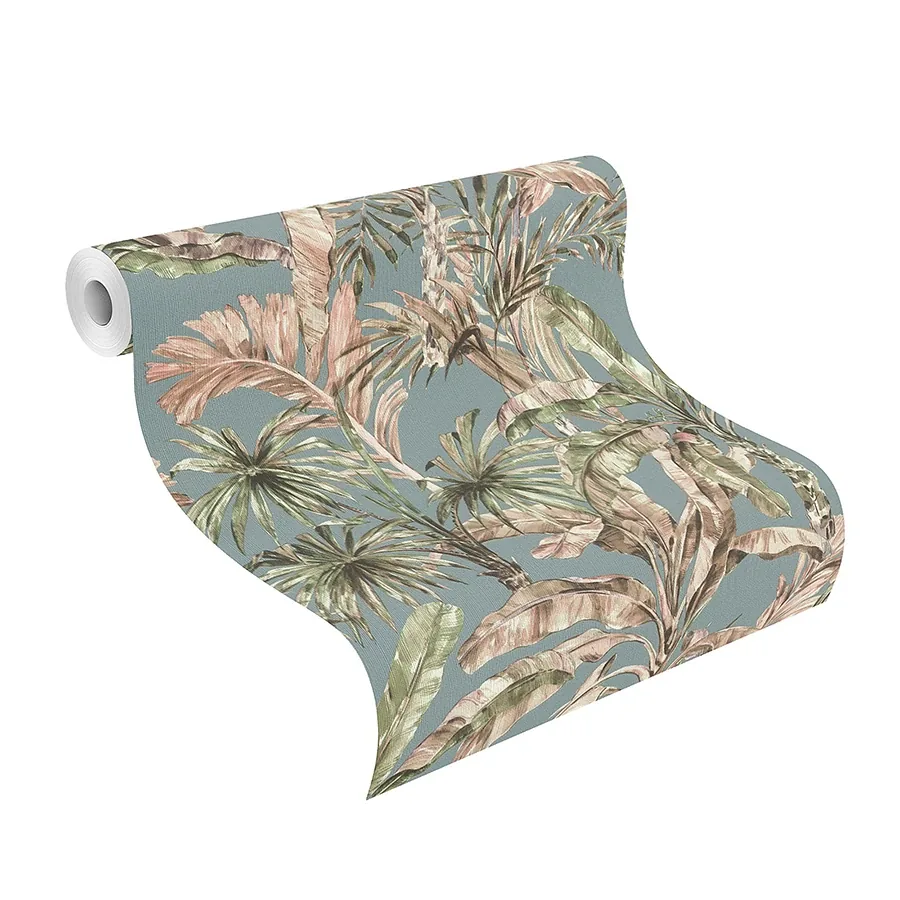 Brewster Home Fashions Calle Light Blue Tropical Wallpaper - SKU 2980-485257