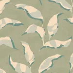 Brewster Home Fashions Callista Moss Leaves Wallpaper - SKU EJ318051