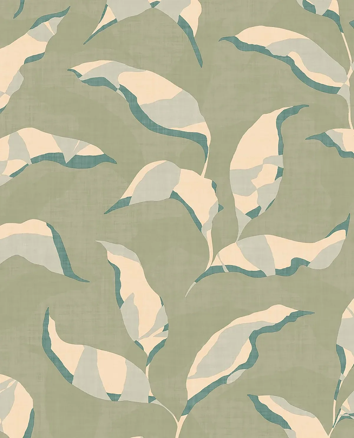 EJ318051 | Callista Moss Leaves Wallpaper