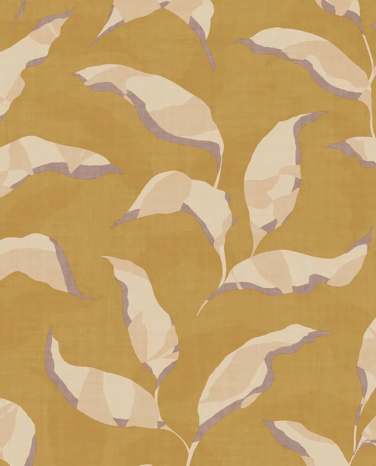 EJ318053 | Callista Mustard Leaves Wallpaper