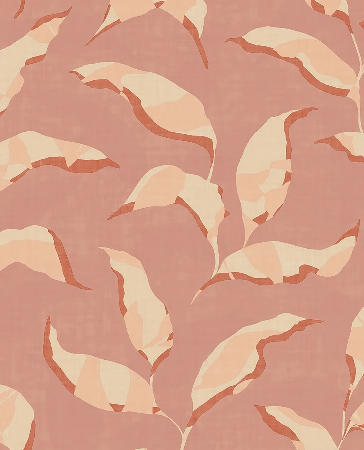 EJ318054 | Callista Pink Leaves Wallpaper