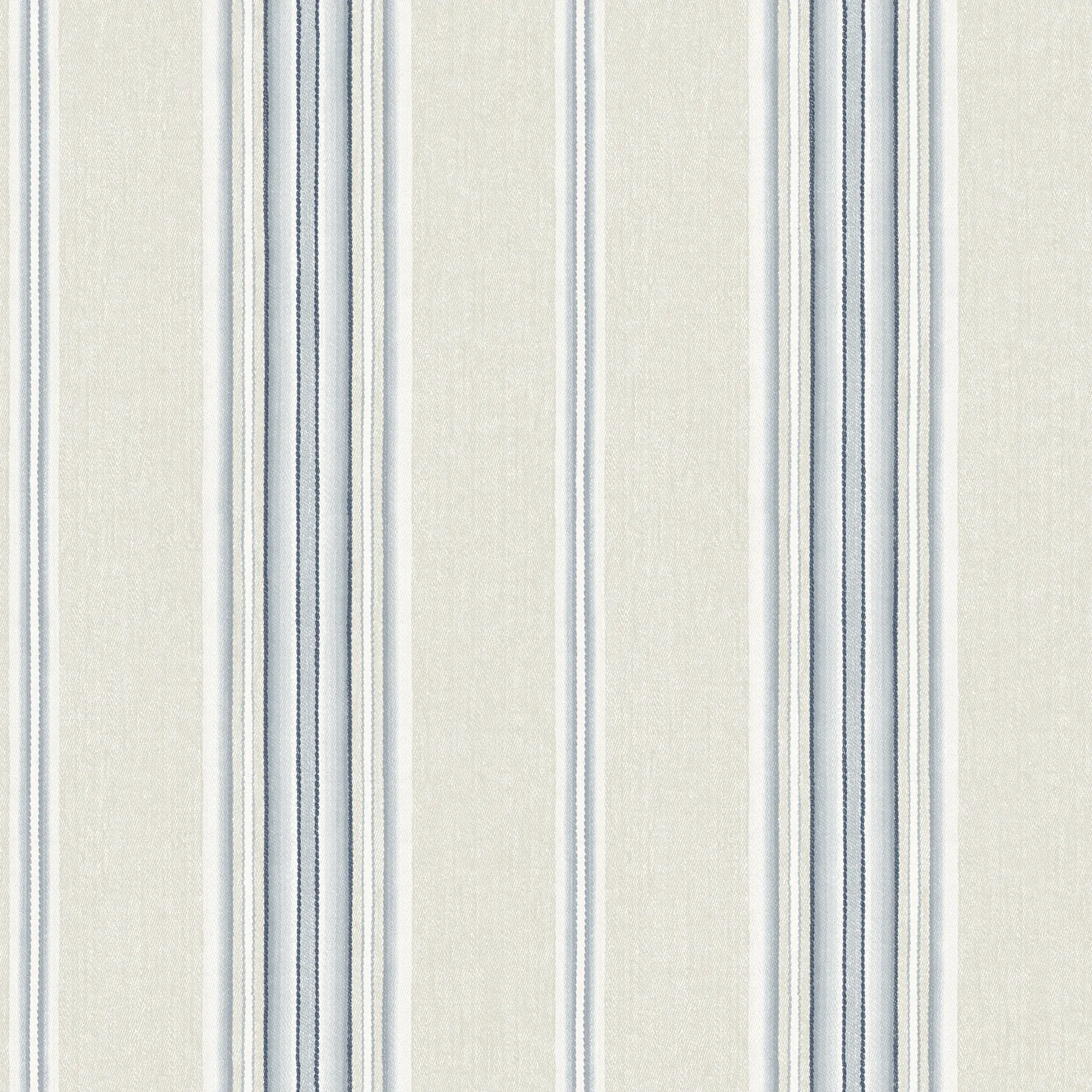 Brewster Home Fashions Calvados Blue Linen Stripe Wallpaper - SKU 4169-83123