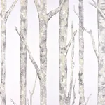 Brewster Home Fashions Cameron Off White Trees Wallpaper - SKU 2811-BLW10501