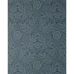 Brewster Home Fashions Camille Navy Damask Wallpaper - SKU M1745