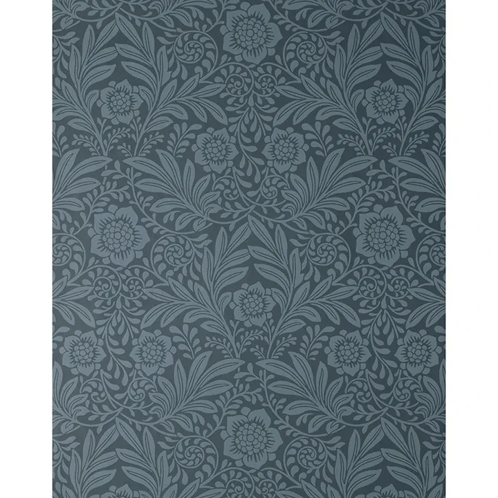 Brewster Home Fashions Camille Navy Damask Wallpaper - SKU M1745