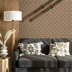Brewster Home Fashions Camp Blanket Chestnut Wallpaper - SKU 4142-72660