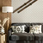 Brewster Home Fashions Camp Blanket Cream Wallpaper - SKU 4142-72661