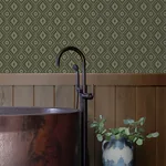 Brewster Home Fashions Camp Blanket Green Wallpaper - SKU 4142-72658