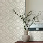 Brewster Home Fashions Camp Blanket Silver Wallpaper - SKU 4142-72659