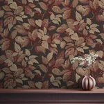 Brewster Home Fashions Canopy Burgundy Leaf Wallpaper | Wallpaper Twins Brewster Home Fashions Canopy Burgundy Leaf Wallpaper - SKU 4164-M1805