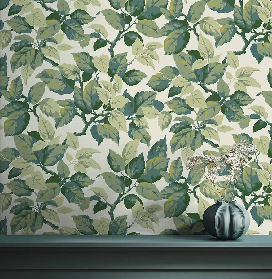 Brewster Home Fashions Canopy Green Leaf Wallpaper | Wallpaper Twins Brewster Home Fashions Canopy Green Leaf Wallpaper - SKU 4164-M1804