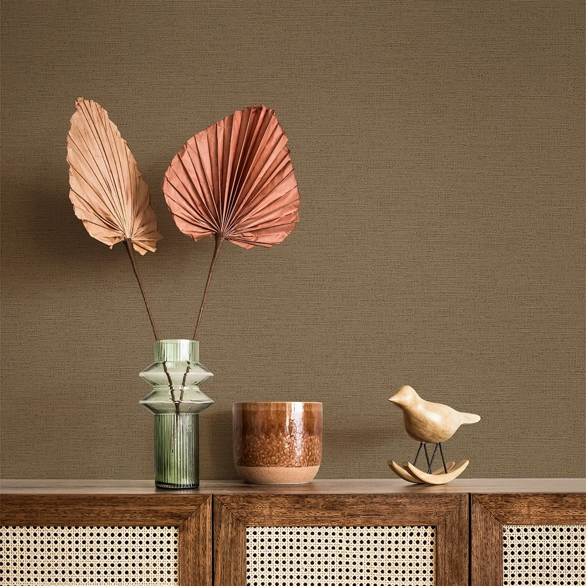 Brewster Home Fashions Canseco Brown Distressed Texture Wallpaper - SKU 4044-30689-2