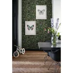 Brewster Home Fashions Carola Black Jungle Tropics Wallpaper | Wallpaper Twins Brewster Home Fashions Carola Black Jungle Tropics Wallpaper - SKU DD139190