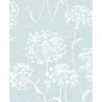 Brewster Home Fashions Carolyn Light Blue Dandelion Wallpaper | Wallpaper Twins Brewster Home Fashions Carolyn Light Blue Dandelion Wallpaper - SKU 2811-24576