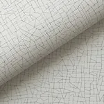 Brewster Home Fashions Cary White Petite Maze Wallpaper - SKU 4207-5410