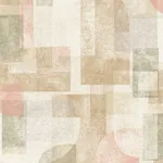 Brewster Home Fashions Cassandra Brown Block Geometric Wallpaper - SKU 4191-83032