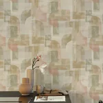 Brewster Home Fashions Cassandra Brown Block Geometric Wallpaper - SKU 4191-83032