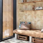 Brewster Home Fashions Cassandra Rust Block Geometric Wallpaper | Wallpaper Twins Brewster Home Fashions Cassandra Rust Block Geometric Wallpaper - SKU 4191-83033