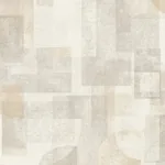 Brewster Home Fashions Cassandra Taupe Block Geometric Wallpaper - SKU 4191-83030