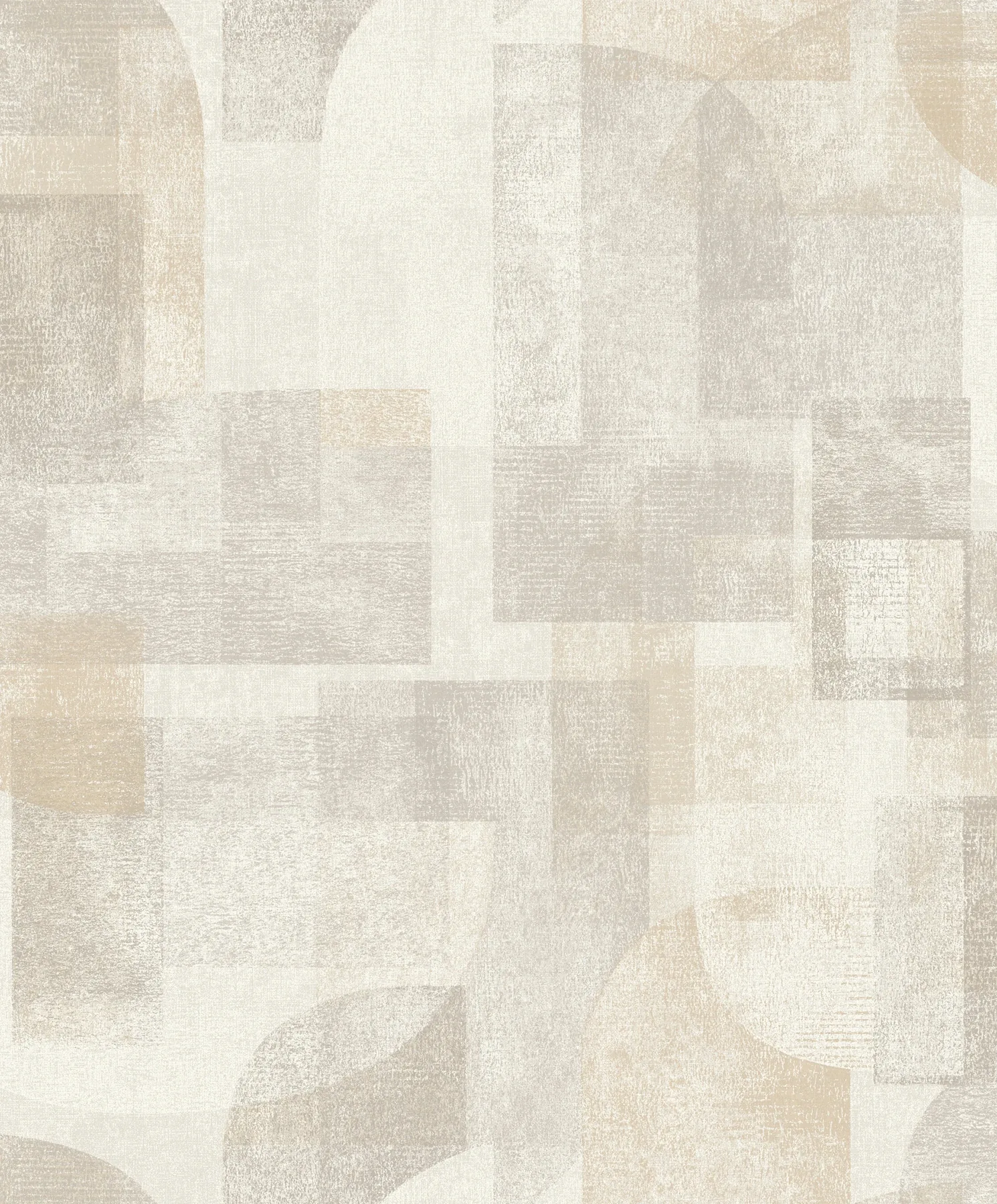 4191-83030 | Cassandra Taupe Block Geometric Wallpaper