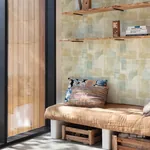 Brewster Home Fashions Cassandra Teal Block Geometric Wallpaper | Wallpaper Twins Brewster Home Fashions Cassandra Teal Block Geometric Wallpaper - SKU 4191-83031