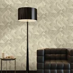 Brewster Home Fashions Cassian Taupe Wood Geo Wallpaper | Wallpaper Twins Brewster Home Fashions Cassian Taupe Wood Geo Wallpaper - SKU 4041-35307