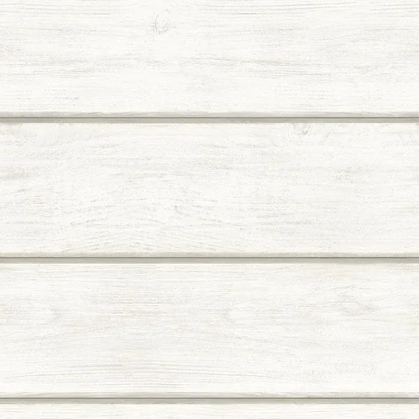 Brewster Home Fashions Cassidy Off White Wood Planks Wallpaper - SKU 3115-12441