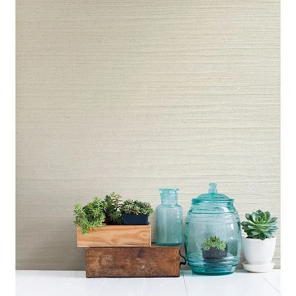 Brewster Home Fashions Cebu Cream Grasscloth Wallpaper | Wallpaper Twins Brewster Home Fashions Cebu Cream Grasscloth Wallpaper - SKU 2732-65651