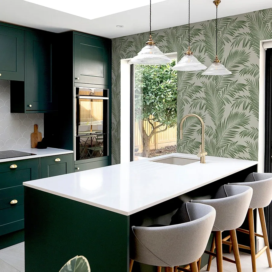 Brewster Home Fashions Cecil Green Tropical Wallpaper | Wallpaper Twins Brewster Home Fashions Cecil Green Tropical Wallpaper - SKU AH694800