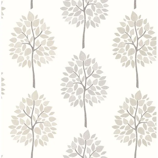 Brewster Home Fashions Ceres Grey Tree Wallpaper - SKU 2836-24967