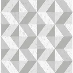 Brewster Home Fashions Cerium Grey Concrete Geometric Wallpaper - SKU 2896-25314