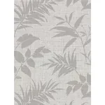 Brewster Home Fashions Chandler Light Grey Botanical Faux Grasscloth Wallpaper | Wallpaper Twins Brewster Home Fashions Chandler Light Grey Botanical Faux Grasscloth Wallpaper - SKU 2921-50800