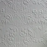 Brewster Home Fashions Charles White Paintable Supaglypta Wallpaper - SKU 437-RD0630